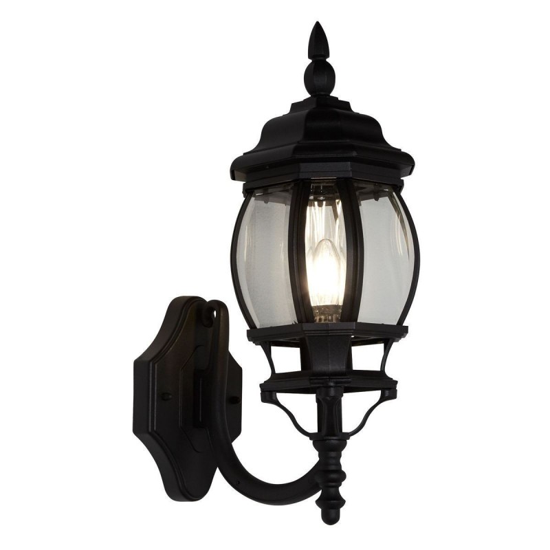 Applique Extérieur Bel Aire 1x60W E27 Noir SEARCHLIGHT 7144-1