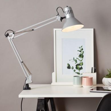 Lampe de table dimmable - Lampe de nuit - Chrome - Blanc - set de 2 pièces