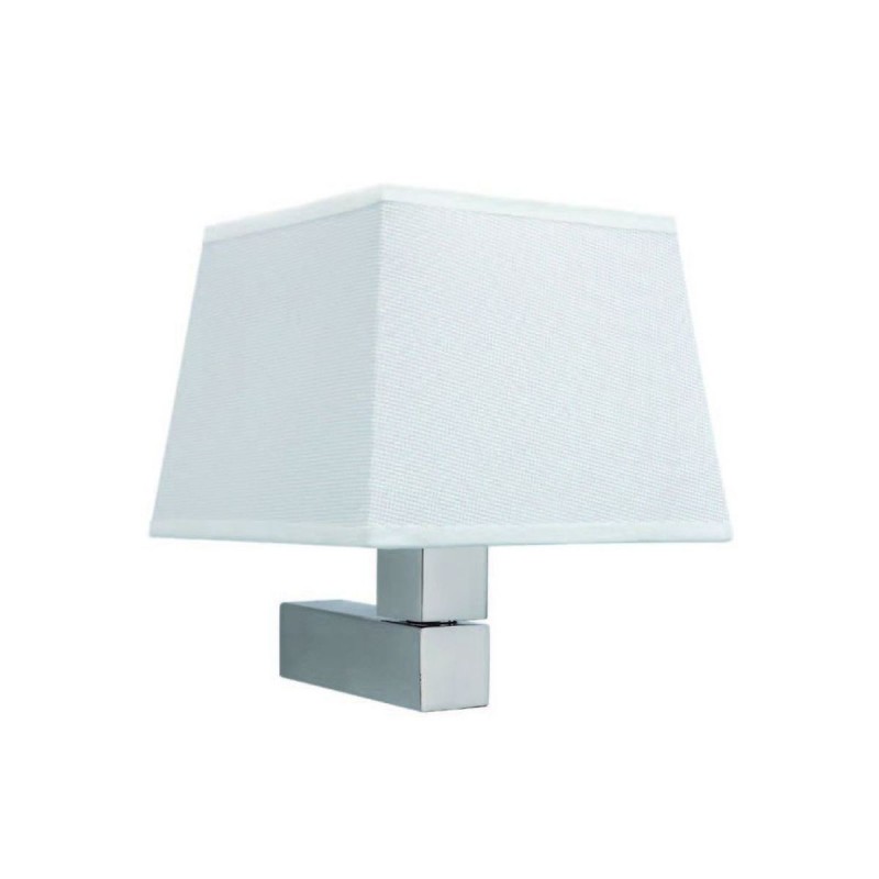 Applique Murale Bahia 1x20W E27 LED Nickel Blanc MANTRA 5236