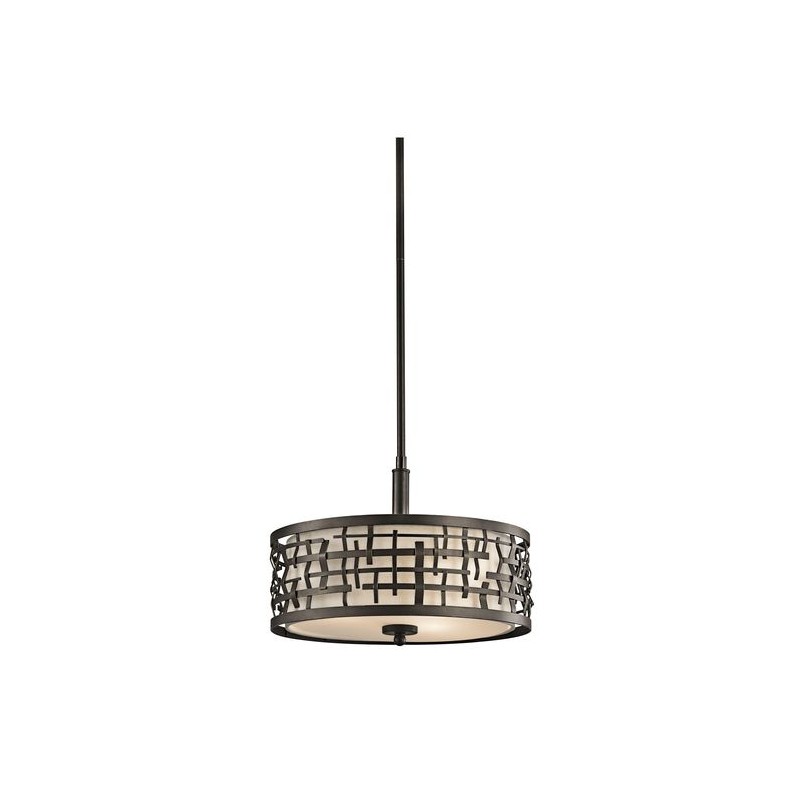 Suspension Loom 3x100W Bronze Foncé, Elstead Lighting