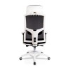 Fauteuil De Bureau Luke Blanc Noir  OC00620WHBL