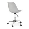 Fauteuil De Bureau Bruyer Gris Chromé  OC00560GRCH