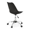 Fauteuil De Bureau Bruyer Noir Chromé  OC00550BLCH