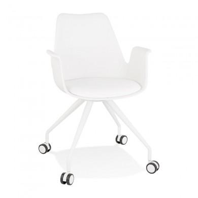 Fauteuil De Bureau Fierce Blanc  OC00520WHWH