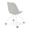 Fauteuil De Bureau Shifu Gris Blanc  OC00490GRWH