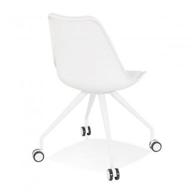 Fauteuil De Bureau Adil Blanc  OC00470WHWH