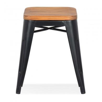 Tabouret Bas Nigel Noir  LS00970BL