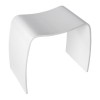 Tabouret Bas Mitch Blanc  LS00210WH