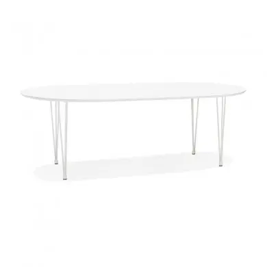 Table à manger extensible Vasta Blanc  DT02190WHWH