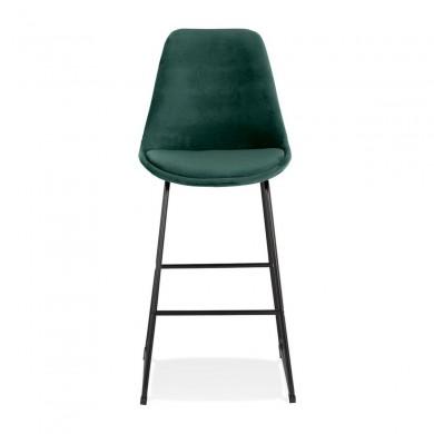 Tabouret De Bar Yaya Vert Noir  BS04500GEBL