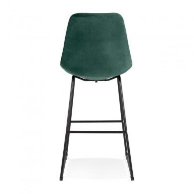 Tabouret De Bar Yaya Vert Noir  BS04500GEBL