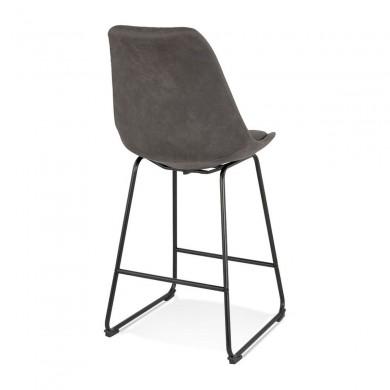 Tabouret De Bar Carl Mini Gris foncé Noir  BS04430DGBL