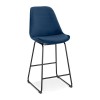 Tabouret De Bar Yaya Mini Bleu Noir  BS04410BUBL