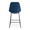 Tabouret De Bar Yaya Mini Bleu Noir  BS04410BUBL