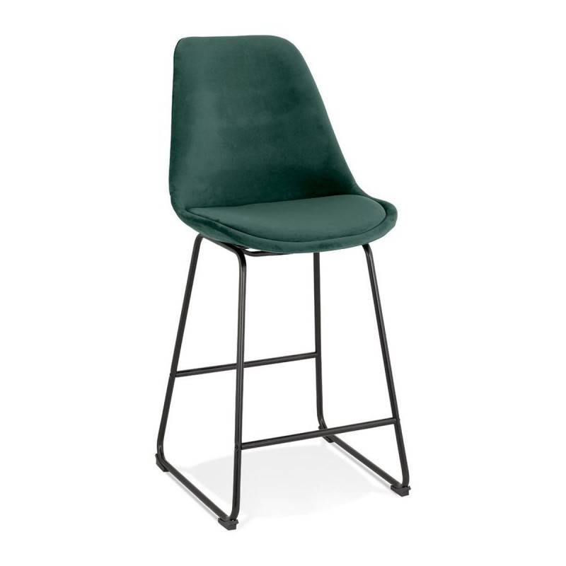 Tabouret De Bar Yaya Mini Vert Noir  BS04380GEBL