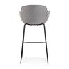 Tabouret De Bar Largess Gris clair Noir  BS04350LGBL