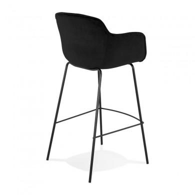 Tabouret De Bar Fidel Noir  BS04330BLBL