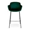 Tabouret De Bar Fidel Vert Noir  BS04310GEBL