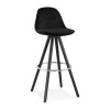 Tabouret De Bar Franky Noir  BS03580BLBL