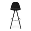 Tabouret De Bar Franky Noir  BS03580BLBL