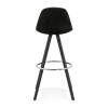 Tabouret De Bar Franky Noir  BS03580BLBL