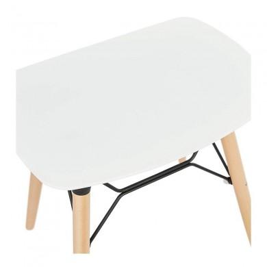 Tabouret Bas Jartel Blanc  BS02210WH