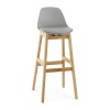 Tabouret De Bar Elody Gris Gris  BS01170GRGR