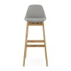 Tabouret De Bar Elody Gris Gris  BS01170GRGR