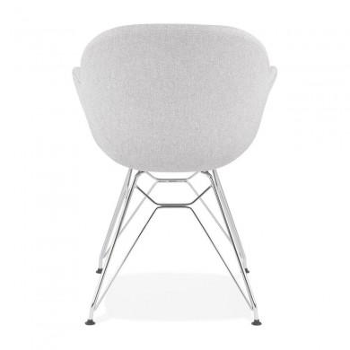 Fauteuil Alix Gris clair  AC02500LG