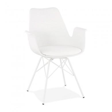 Fauteuil Kokliko Blanc  AC02420WHWH