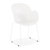 Fauteuil Roxan Blanc  AC02310WHWH