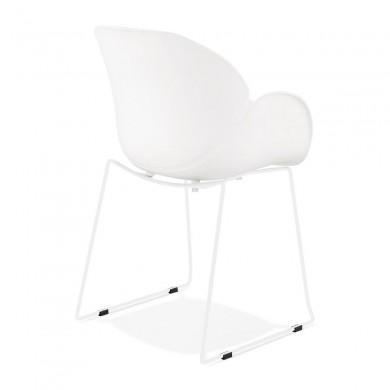 Fauteuil Roxan Blanc  AC02310WHWH