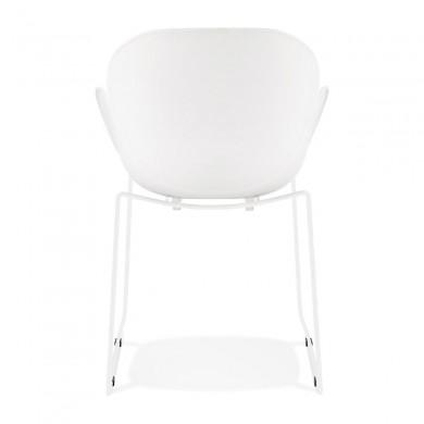 Fauteuil Roxan Blanc  AC02310WHWH