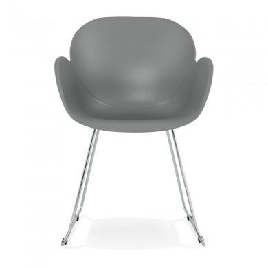 Fauteuil Testa Gris  AC01810GR