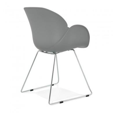 Fauteuil Testa Gris  AC01810GR