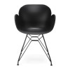 Fauteuil Umela Noir  AC01480BL