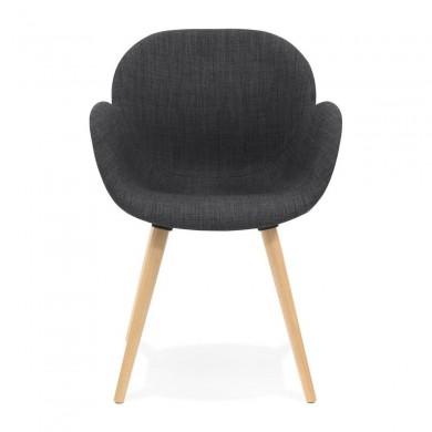 Fauteuil Sagu Gris foncé  AC01460DG