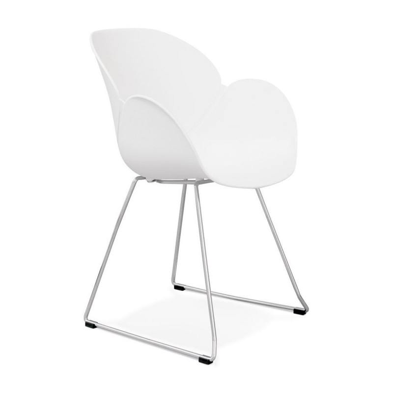 Fauteuil Testa Blanc  AC01410WH