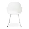 Fauteuil Testa Blanc  AC01410WH