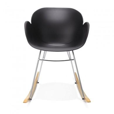 Fauteuil à Bascule Knebel Noir  AC01390BL