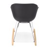 Fauteuil à Bascule Knebel Noir  AC01390BL