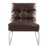 Fauteuil Boudoir Marron  AC00680BR