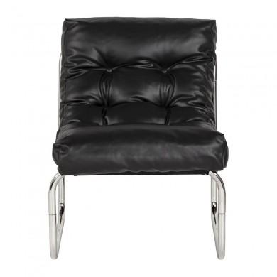 Fauteuil Boudoir Noir  AC00260BL