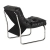 Fauteuil Boudoir Noir  AC00260BL