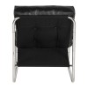 Fauteuil Boudoir Noir  AC00260BL