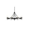 Lustre Warwick 8x60W Noir ELSTEAD LIGHTING wr8gr