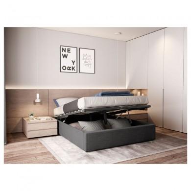 Cadre de lit 1155 Gris Foncé 153cm  1155CTGRF140