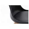 Lot de 2 Chaises A8026 Noir  A8026NOH