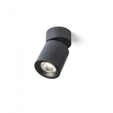 Plafonnier Condu 1x20W LED Noir RENDL R12840