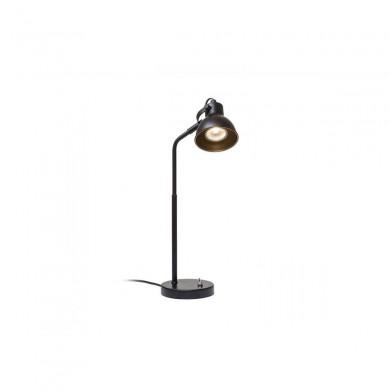 Lampe Rosita 1x9W GU10 Noir Or RENDL R12512